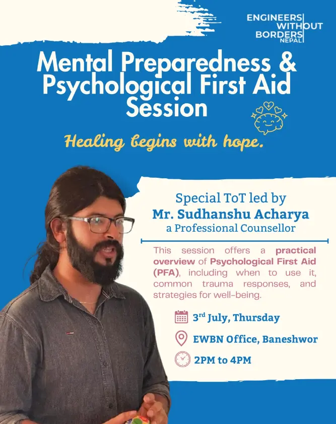 Mental Preparedness Starts Within: Psychological First Aid Training at EWBN 