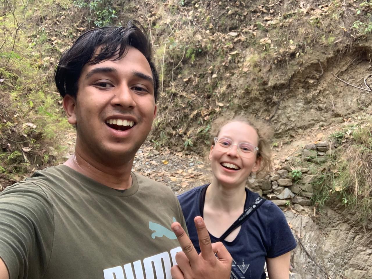 Visit to Raghuchaur with EWB Austria